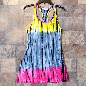 Tie dye tank top size medium